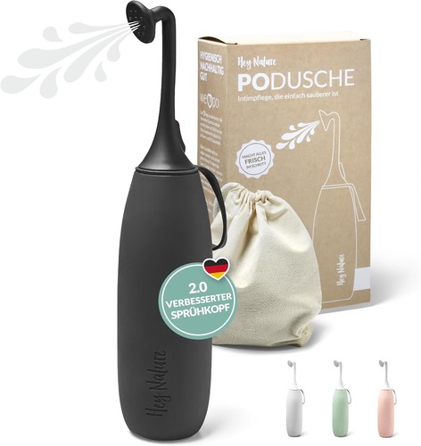 Hey nature dusche schwarz - po,