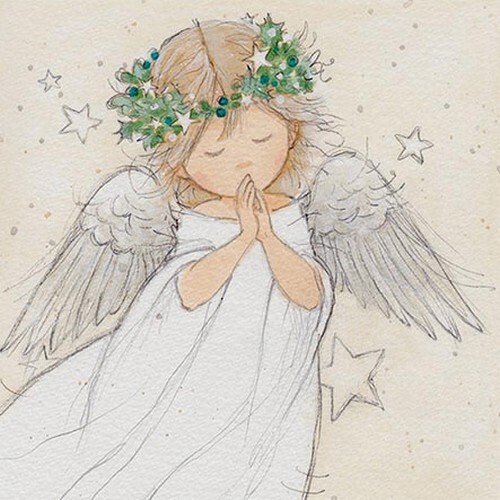 Servietten praying angel - servietten,
