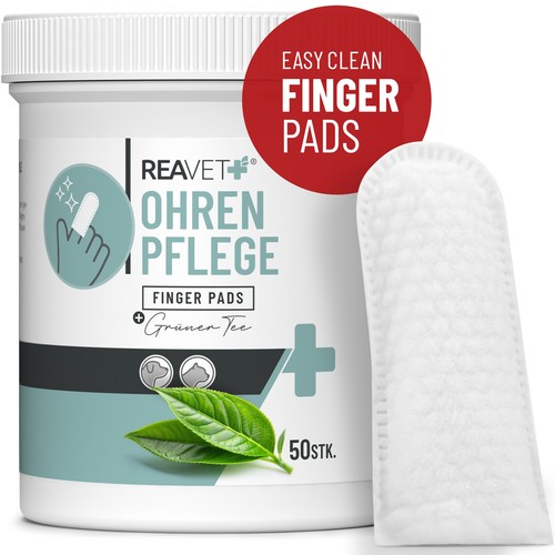 Reavet ohrenpflege finger pads - ohrenpflege, finger-pads